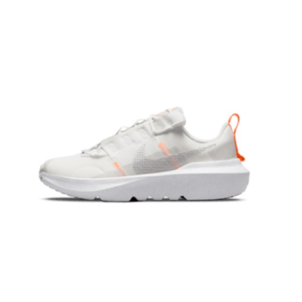 Nike Crater Impact Kids Sneakers - White and Gray